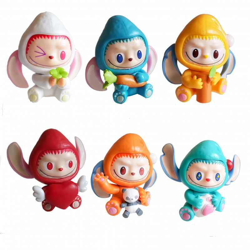 فیگور لبوبو خرگوشی 6 عددی