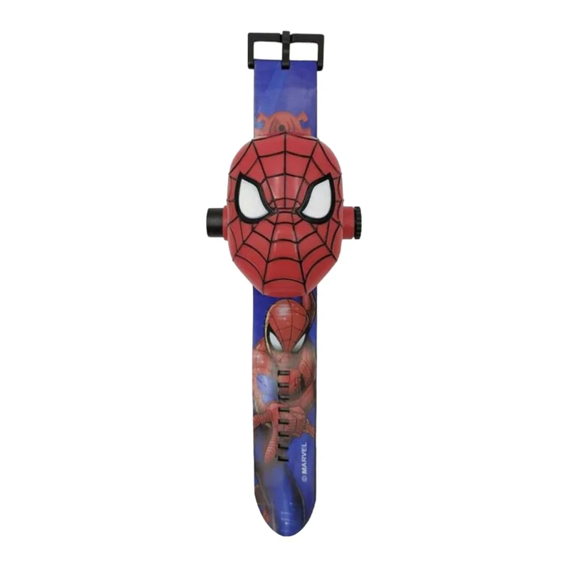 ساعت مچی دیجیتال بچگانه مدل پروژکتوردار مرد عنکبوتی