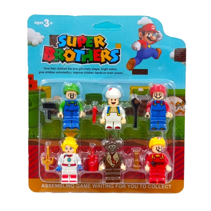 لگو شخصیت ماریو 6 عددی