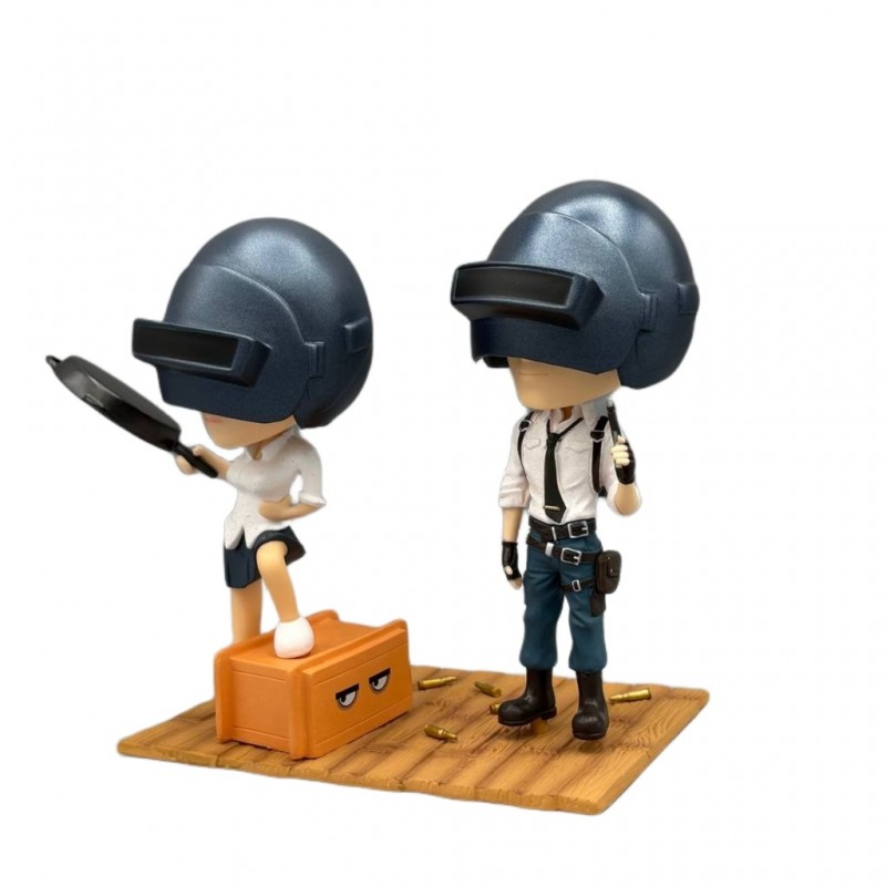 فیگور مدل پابجی مجموعه ۲ عددی جعبه دار