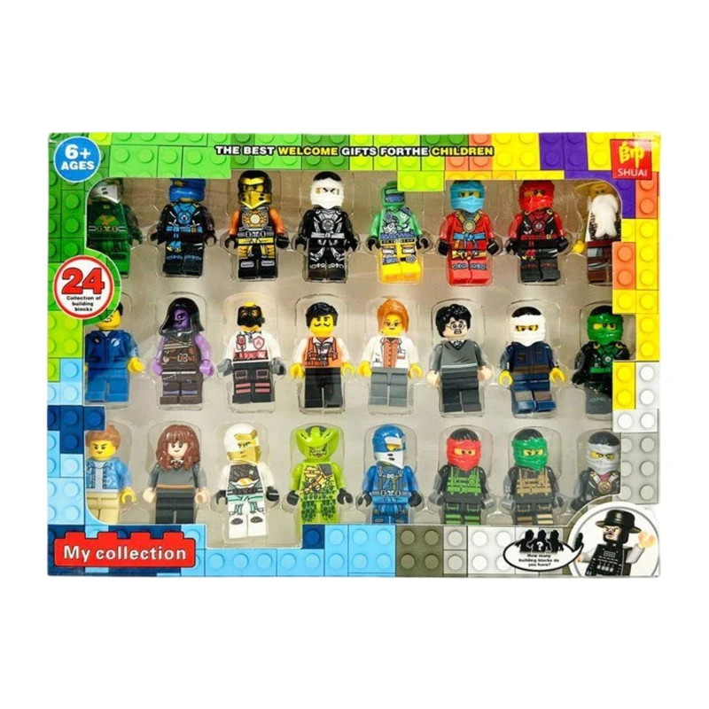 مینی‌فیگورهای لگویی نینجاگو بسته 24 عددی