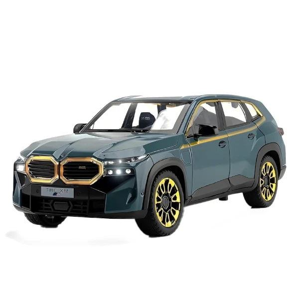 ماکت ماشین فلزی  مدل بی ام و XM موزیکال و دودزا