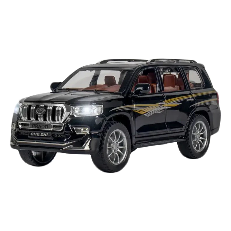 ماشین فلزی تویوتا پرادو موزیکال دودزا سايز 1/24
