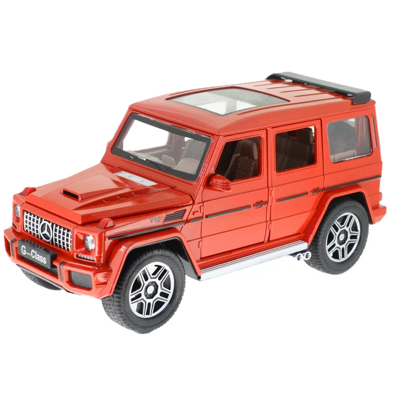 ماشین فلزی مدل بنز جی کلاس 1 به 24 طاها