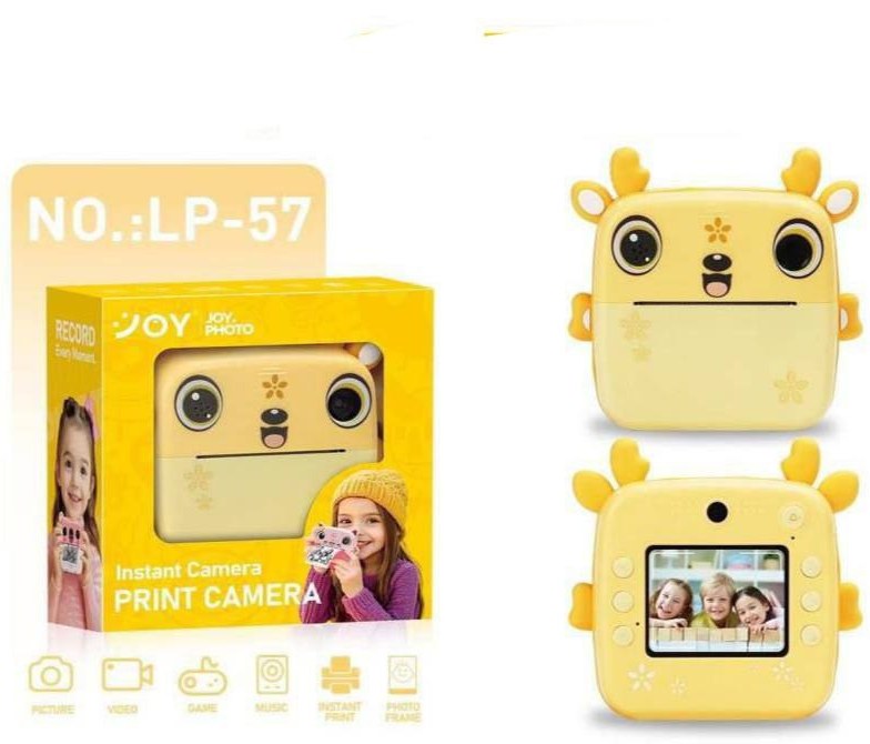 دوربین عکاسی کودک چاپ فوری پرینتر دار طرح فانتزی LP 59