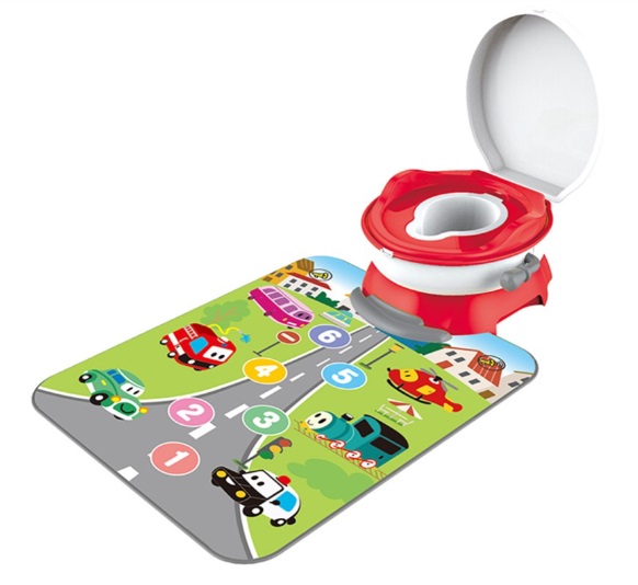 توالت فرنگی آموزشی کودک با سفره موزیکال کد 2999