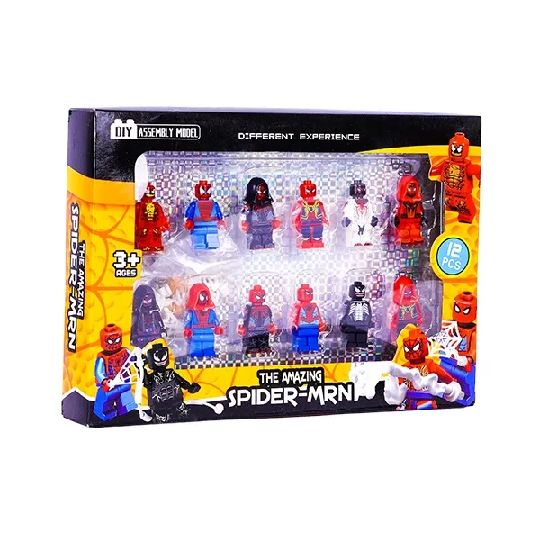 لگو شخصیت اسپایدرمن مجموعه 12 عددی