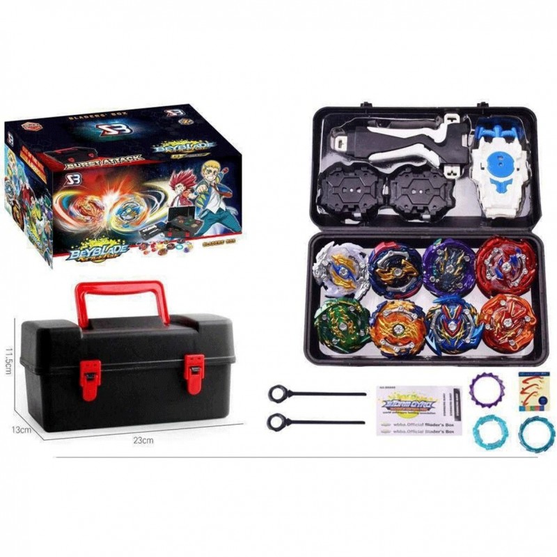 اسباب بازی مدل فرفره انفجاری 8 عددی چمدانی کد 2027