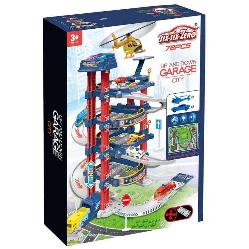 اسباب بازی پارکینگ طبقاتی بزرگ موزیکال