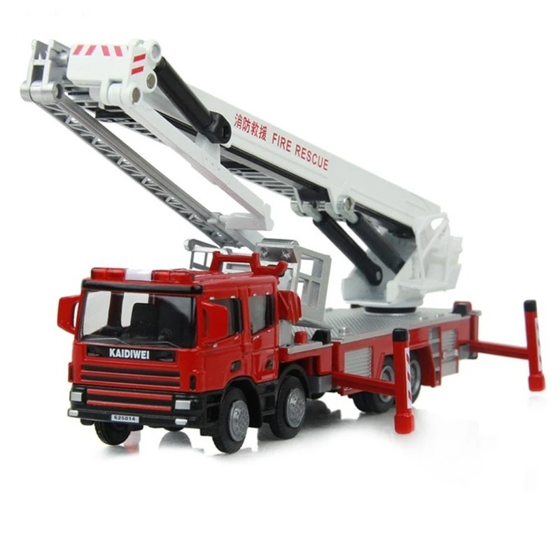 ماشین فلزی کایدویی مدل آتشنشانی نردبانی Platform Fire Engine 625014