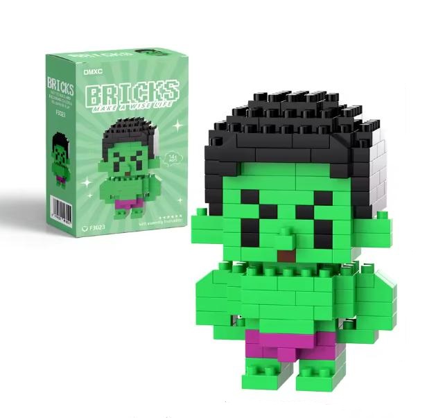 مینی فیگور لگویی هالک بریکس  Hulk Lego Figure BRICKS