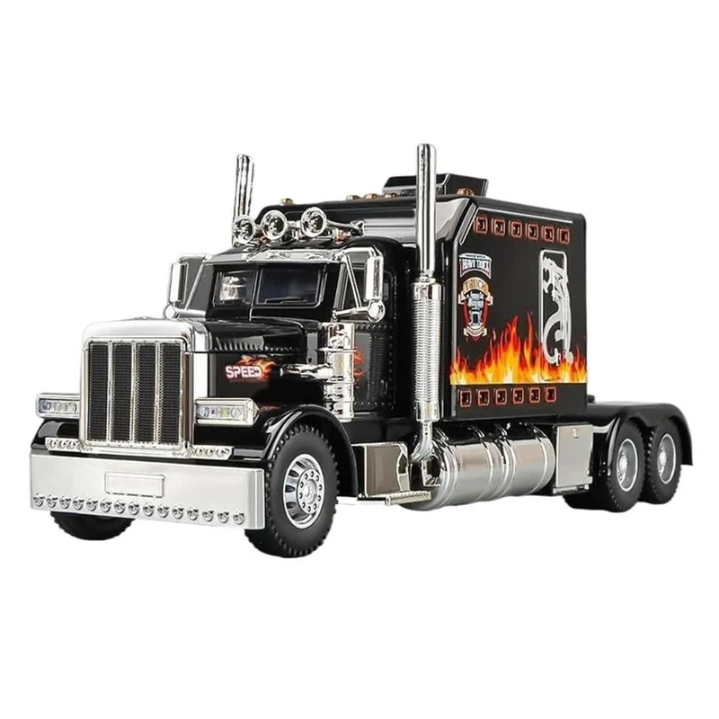 ماکت فلزی تریلی آمریکایی کنورث بزرگ