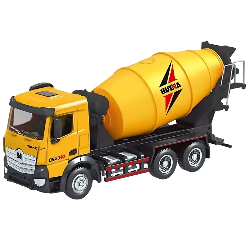 ماکت فلزی  کامیون راهسازی میکسر هوینا HUINA MIXER TRUCK
