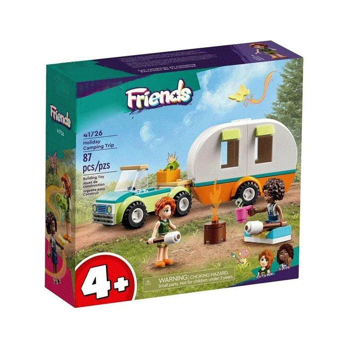 لگو 87 تکه سری فرندز مدل Holiday Camping Trip