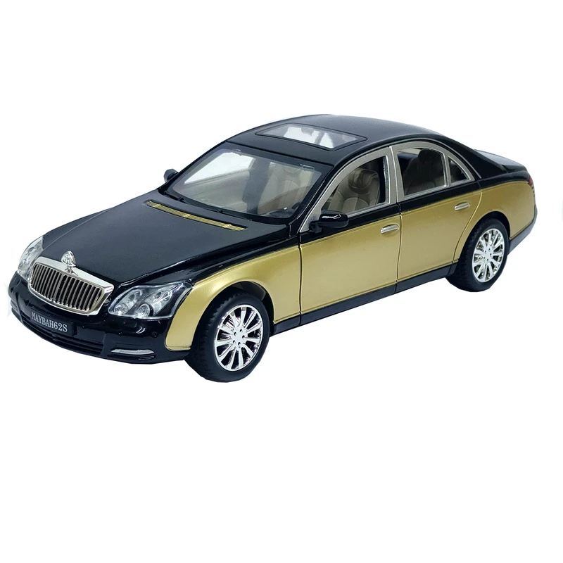 ماشین فلزی 1 به 24 بنز میباخ کلاسیک موزیکال