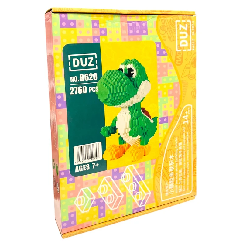 ساختنی بریکس 2760 تکه مدل دایناسور یوشی کد NO.8620