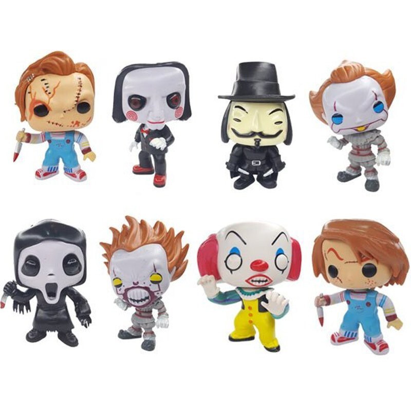 فیگور فانکو جیغ Scream مجموعه 8 عددی