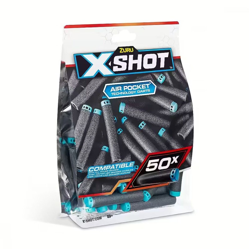 تیر فومی 50 تایی ایکس شات X-Shot