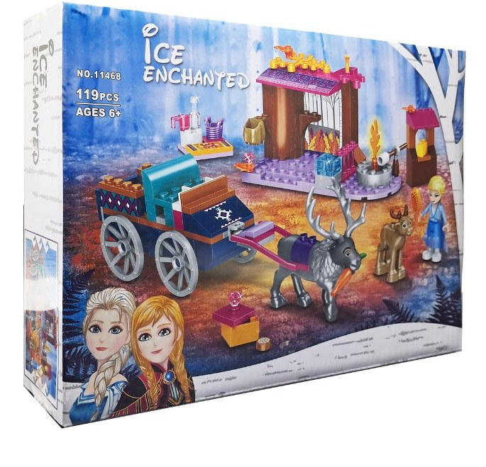 لگو فروزن 2 Elsa’s Wagon Adventure مدل 11468 با گوزن