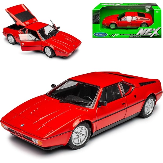 ماکت ماشین بی ام و  1 به 24 ویلی  BMW M1