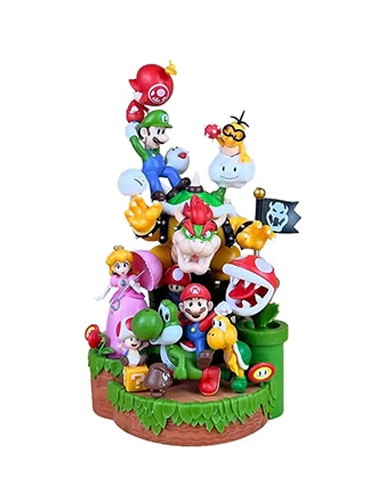 اکشن فیگور خانواده ماریو Super Mario طرح سخره 30 سانتی