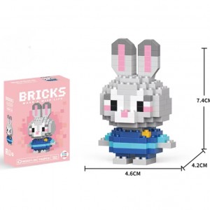 ساختنی جیسی بریکس مدل خرگوش زوتوپیا