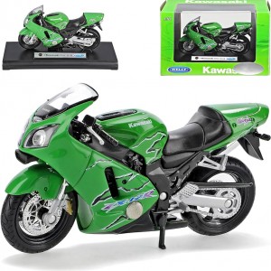 ماکت موتور فلزی ویلی مدل Kawasaki Ninja ZX-12R