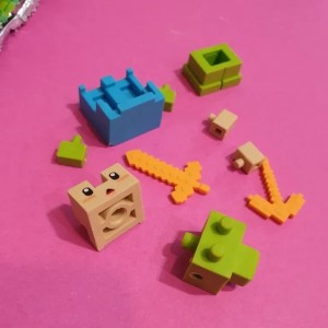 پاک کن فانتزی شانسی طرح ماینکرافت