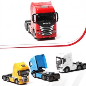 ماکت  تریلی ایویکو IVECO دو محور صدا دار و چراغ دار