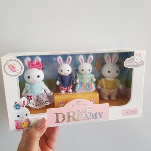 خانواده خرگوش 4 عددی Dreamy