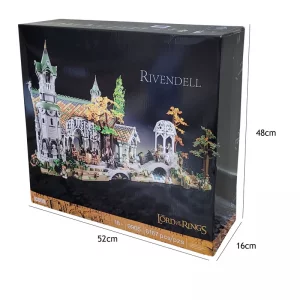 ساختنی 6167 تکه مدل ریوندل ارباب حلقه ها LEGO Rivendell
