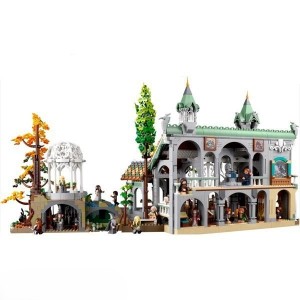 ساختنی 6167 تکه مدل ریوندل ارباب حلقه ها LEGO Rivendell