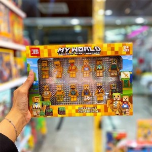 لگو شخصیت ماینکرافت  بسته 12 عددی سری گلدن