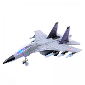 ماکت هواپیما ناب سل مدل جت جنگنده موزیکال چراغدار SUKHOI SU-30MKK