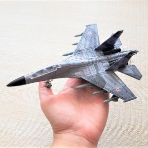 ماکت هواپیما ناب سل مدل جت جنگنده موزیکال چراغدار SUKHOI SU-30MKK