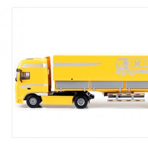 ماکت فلزی تریلی کانتینر بر KDW 625044