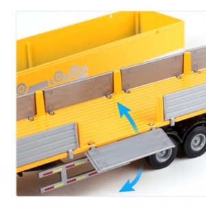 ماکت فلزی تریلی کانتینر بر KDW 625044
