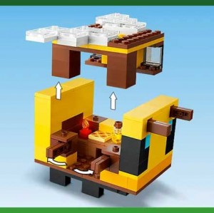 لگو ماینکرافت خانه زنبور عسل  The Bee Cottage مدل 31241