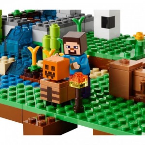 لگو ماینکرافت مدل مزرعه بزرگ MY WORLD کد 10175
