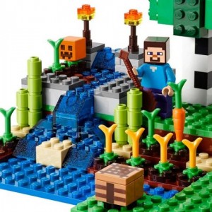 لگو ماینکرافت مدل مزرعه بزرگ MY WORLD کد 10175