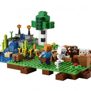 لگو ماینکرافت مدل مزرعه بزرگ MY WORLD کد 10175