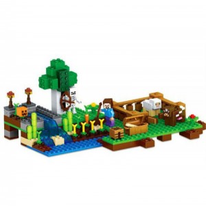 لگو ماینکرافت مدل مزرعه بزرگ MY WORLD کد 10175