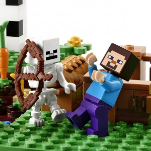 لگو ماینکرافت مدل مزرعه بزرگ MY WORLD کد 10175