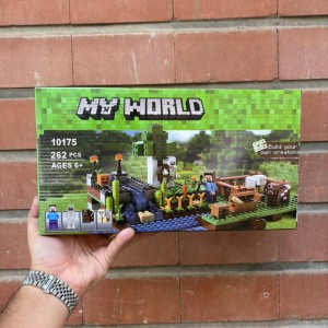 لگو ماینکرافت مدل مزرعه بزرگ MY WORLD کد 10175