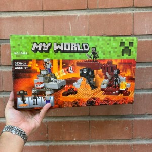 لگو ماینکرافت مدل نبرد با ویدر کد 10469