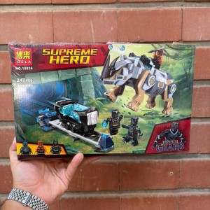 لگو ساختنی بلک پنتر بلا مدل super hero کد ۱۰۸۳۶