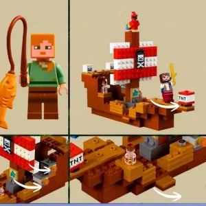 لگو ماینکرافت مجموعه ماجراجویی کشتی دزدان دریایی کد11170