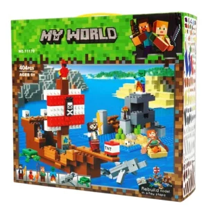 لگو ماینکرافت مجموعه ماجراجویی کشتی دزدان دریایی کد11170