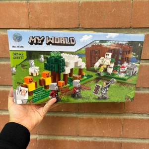 لگو ساختنی ماینکرافت آیرن گالم با ولج کد 11476