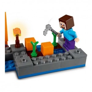لگو ماینکرافت مدل خانه با جادوگر Pumpkin Farm کد 31248